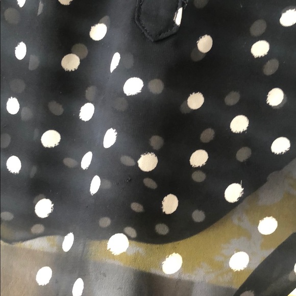 Lauren Conrad Polka Dot Sheer Blouse - Picture 6 of 6